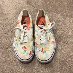 Disney Vans Little Mermaid Women’s SZ 8